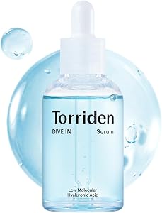 Torriden DIVE IN Hyaluronic Acid Serum for Deep Hydration | Korean K-Beauty Glass Skin Plu
