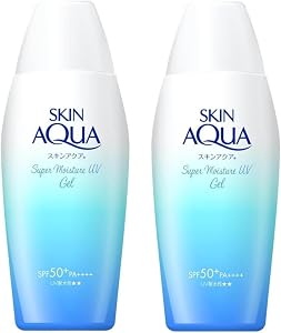 Skin Aqua UV Super Moisture Gel Hydrating Sunscreen SPF50+/PA++++ - 110g - Pack of 2