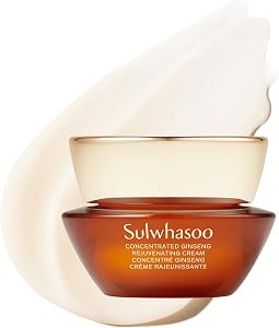 Sulwhasoo Concentrated Ginseng Rejuvenating Cream- Korean Ginseng & Peptide Anti-Aging
