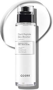 COSRX 6X Peptide Collagen Skin Booster Toner Serum for Dull & Uneven Skin, Preps Skin 