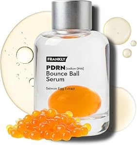 FRANKLY PDRN Bounce Ball Serum – 99% Pure Salmon PDRN | Post Microneedling Recovery, Dull
