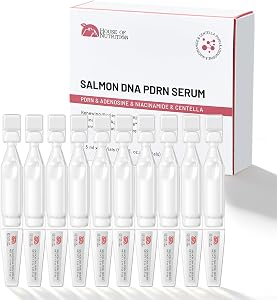 Salmon DNA Serum, 99% PDRN High-Purity Ampoule, Anti-Aging One Day Serum with Recombinant