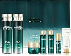 ISA KNOX AGE FOCUS PRIME DOUBLE EFFECT SKINCARE (417 ml / 14.10 Fl Oz) - Korean Skincare,